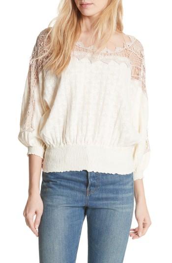 Women's Free People Love Lace Sweater