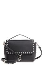 Rebecca Minkoff Blythe Medium Studded Leather Crossbody Bag - Black