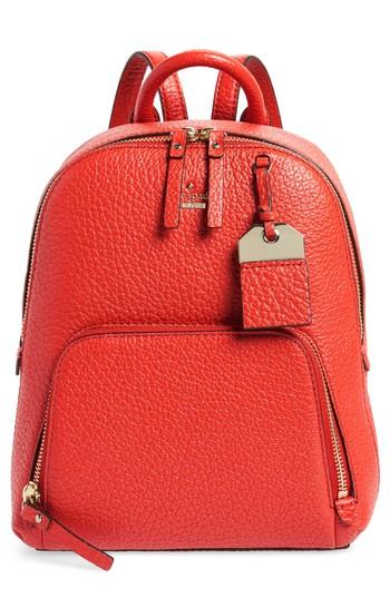 Kate Spade New York Carter Street - Caden Leather Backpack - Red
