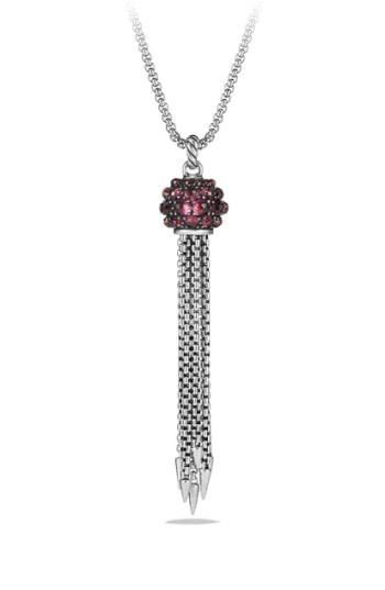 Women's David Yurman Cable Berries Tassel Necklace