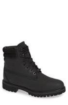 Men's Timberland X Wings + Horns Plain Toe Boot M - Black