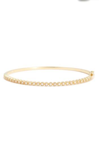 Women's Bony Levy Harlowe Petite Circle Diamond Hinge Bangle (nordstrom Exclusive)
