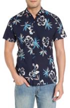 Men's Tori Richard So Fresh Trim Fit Cotton Lawn Sport Shirt - Blue