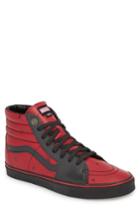 Men's Vans X Marvel Ua Black Panther Sk8-hi Sneaker M - Red