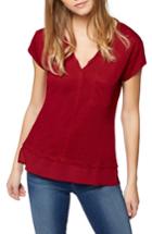 Women's Sanctuary City Mix Layered Look Tee - Red