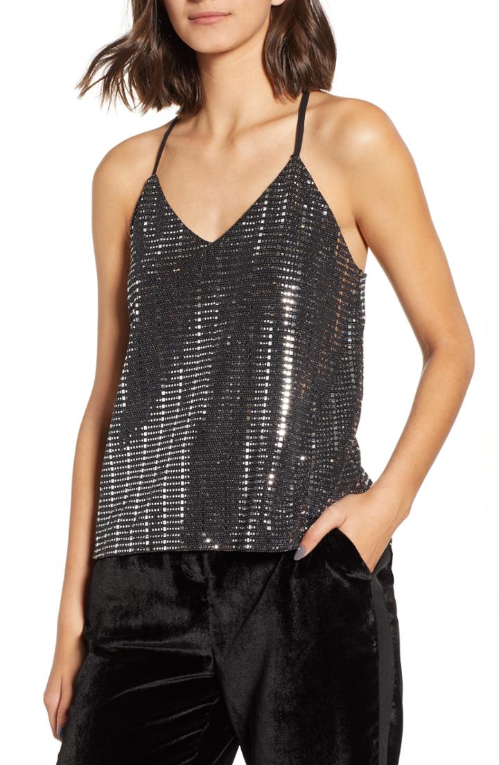 Women's Chelsea28 Strap Detail Camisole - Metallic