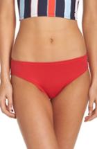 Women's Tommy Hilfiger Hipster Bikini Bottoms - Red