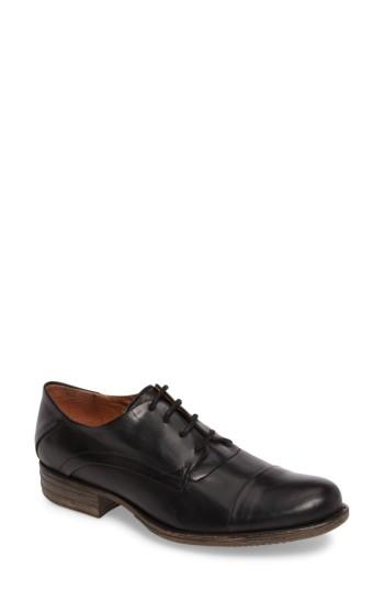 Women's Miz Mooz Letty Oxford Flat M - Black