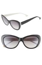 Women's Alice + Olivia Ludlow 53mm Gradient Lens Cat Eye Sunglasses -