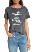 Women's Re/done She Brings The Rain Graphic Tee