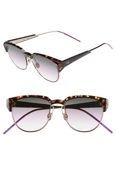 Women's Dior Spectra 53mm Cat Eye Sunglasses -