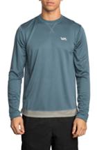 Men's Rvca Runner Mesh T-shirt - Blue/green