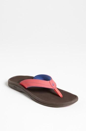 Women's Olukai 'ohana' Sandal M - Coral