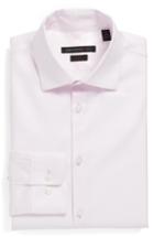 Men's John Varvatos Star Usa Slim Fit Solid Stretch Dress Shirt .5 - R - Pink