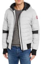 Men's Canada Goose Cabri Hooded Down Jacket - Ivory