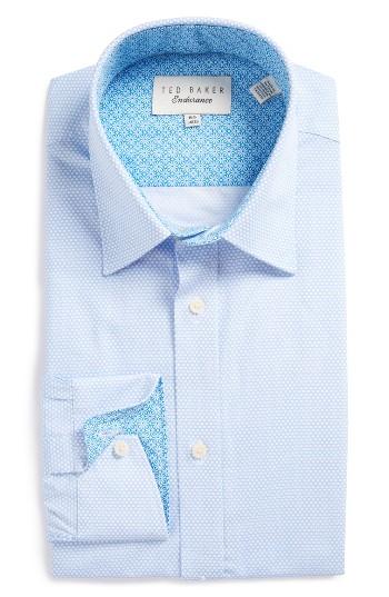 Men's Ted Baker London Carver Trim Fit Geometric Dress Shirt