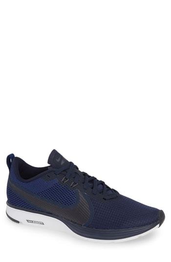 Men's Nike Zoom Strike 2 Running Shoe .5 M - Blue