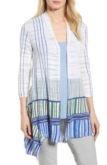 Women's Nic+zoe Higher Ground Open Cardigan - White