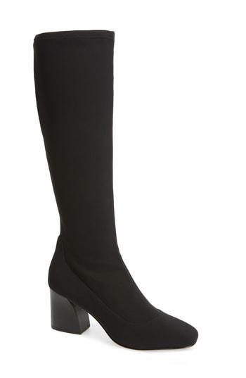 Women's Donald Pliner Gerti Knee High Stretch Boot M - Black