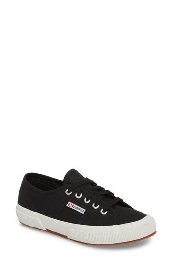 Women's Superga 'cotu' Sneaker .5us / 41eu - Black