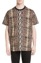 Men's Givenchy Python Print T-shirt - Green