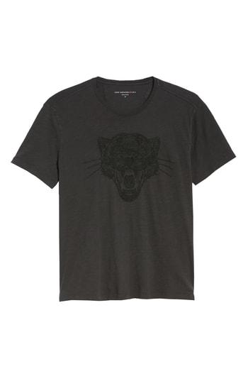 Men's John Varvatos Star Usa Embroidered Panther T-shirt