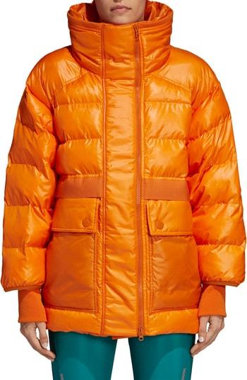 Women's Adidas By Stella Mccartney Training Parka - Orange