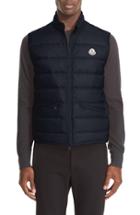 Men's Moncler Gui Down Vest - Blue