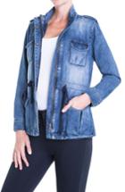Women's Liverpool Jeans Company Denim Utility Jacket - Blue