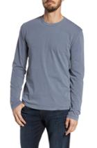 Men's James Perse Long Sleeve Crewneck T-shirt (l) - Grey