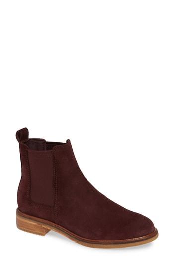 Women's Clarks Clarkdale Arlo Boot .5 M - Burgundy