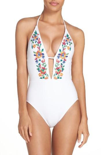 Women's La Blanca Eden One-piece Swimsuit - White