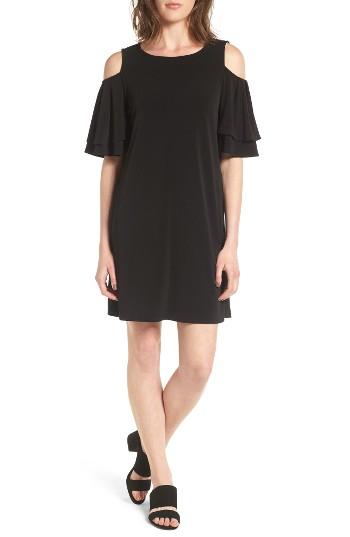 Women's Halogen Cold Shoulder Shift Dress