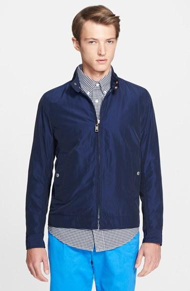 Men's Jack Spade 'peyton' Packable Lightweight Jacket - Blue