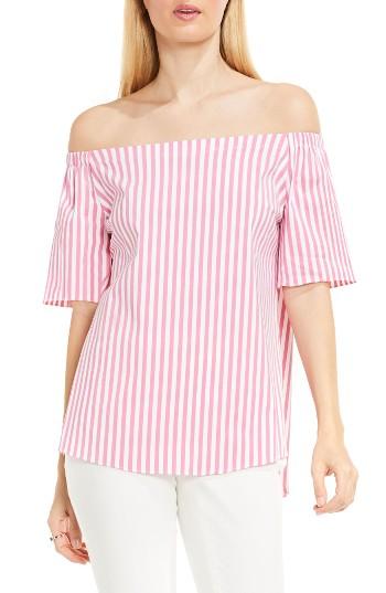 Women's Vince Camuto Off The Shoulder Stripe Top