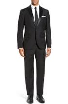 Men's Calibrate Trim Fit Wool Blend Tuxedo