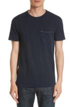 Men's Rag & Bone Owen Pocket T-shirt - Blue