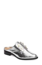 Women's Schutz Jaine Imitation Pearl Embellished Mule M - White