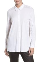 Women's Eileen Fisher Organic Cotton Classic Collar Shirt
