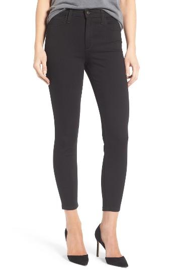 Women's Joe's Charlie High Rise Crop Skinny Jeans - Black