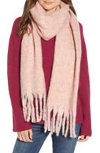 Women's Treasure & Bond Solid Brushed Wrap Scarf, Size - Pink