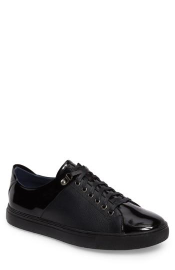 Men's Zanzara Quidor Low Top Sneaker .5 M - Black