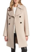 Women's Kensie Wool Blend Peacoat - Beige