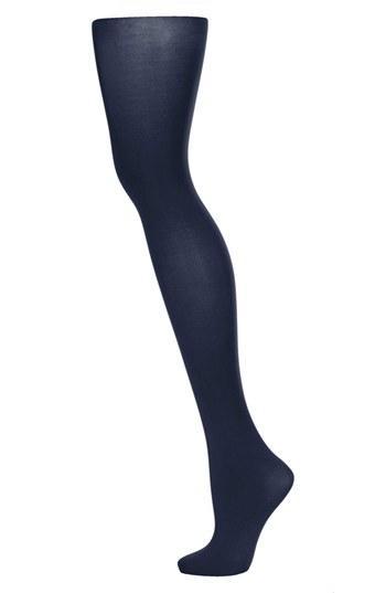 Topshop 80 Denier Opaque Tights Navy
