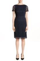 Women's Lafayette 148 New York Marquis Lace Dress - Blue