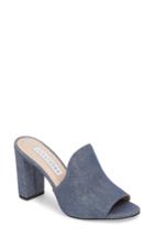 Women's James Chan Aimee Block Heel Mule M - Blue