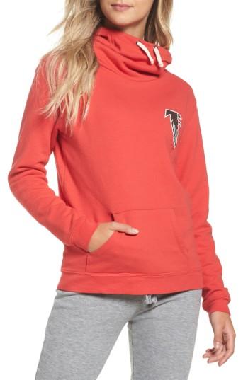 Women's Junk Food Nfl Atlanta Falcons Sunday Hoodie - Red