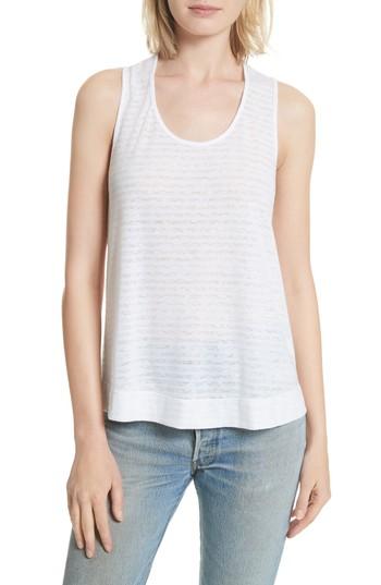 Women's Twenty Holton Twist Back Tank - White