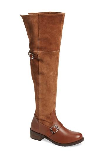 Women's Matisse Lola Over The Knee Boot Regular Calf M - Brown