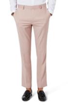 Men's Topman Skinny Fit Suit Trousers X 30 - Pink